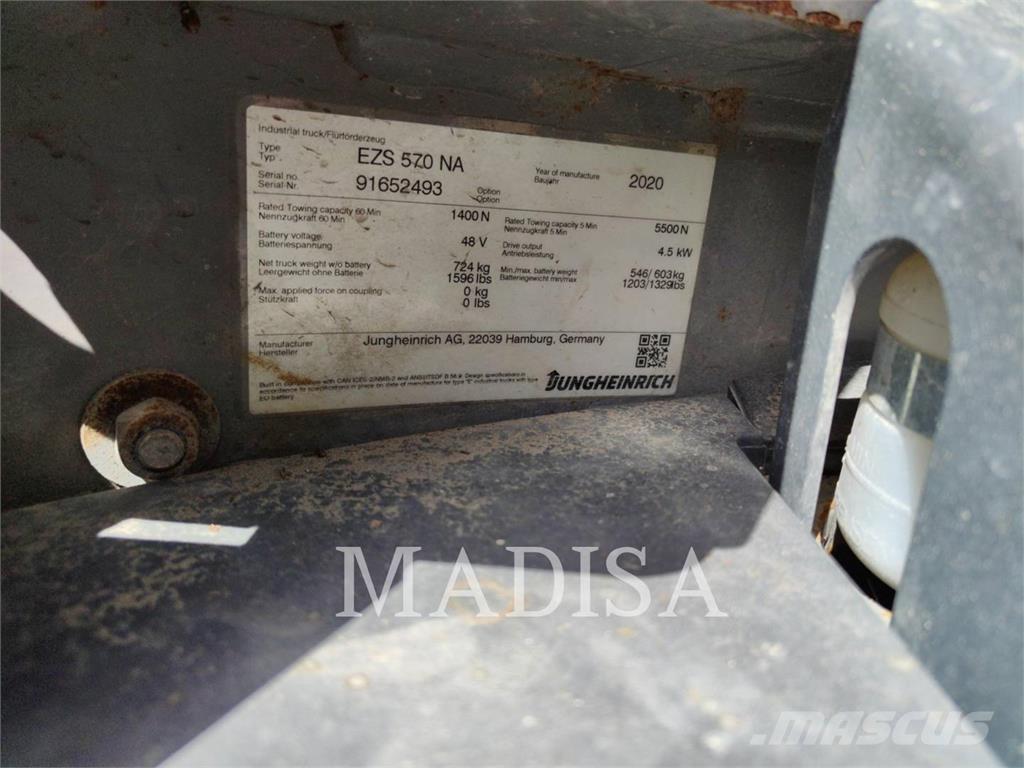 Jungheinrich EZS 570 Električni viličarji
