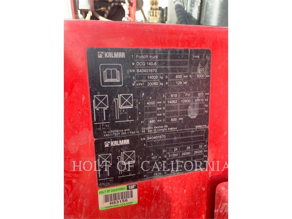 Kalmar DCG140-6 Dizelski viličarji