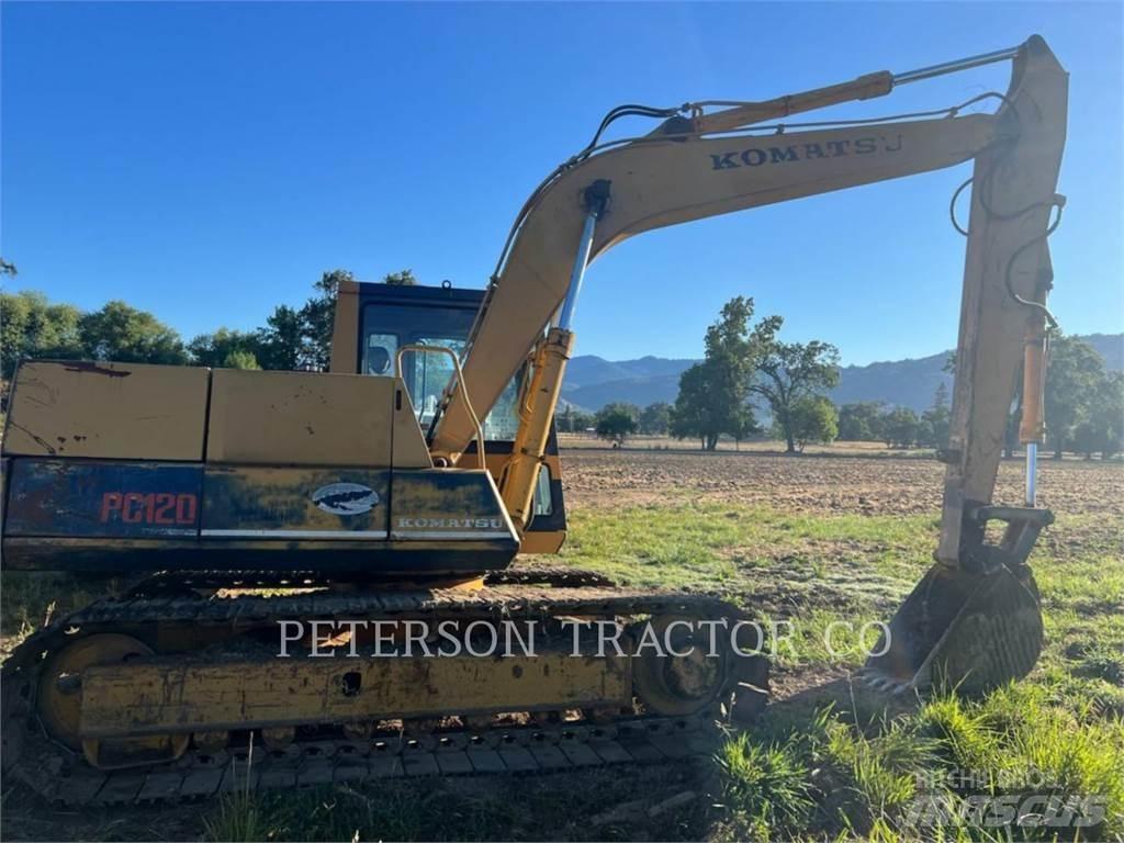 Komatsu PC120 Bagri goseničarji