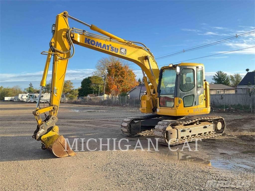 Komatsu PC128US Bagri goseničarji