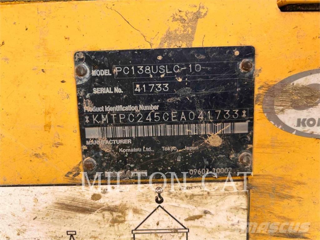 Komatsu PC138USLC-10 Bagri goseničarji