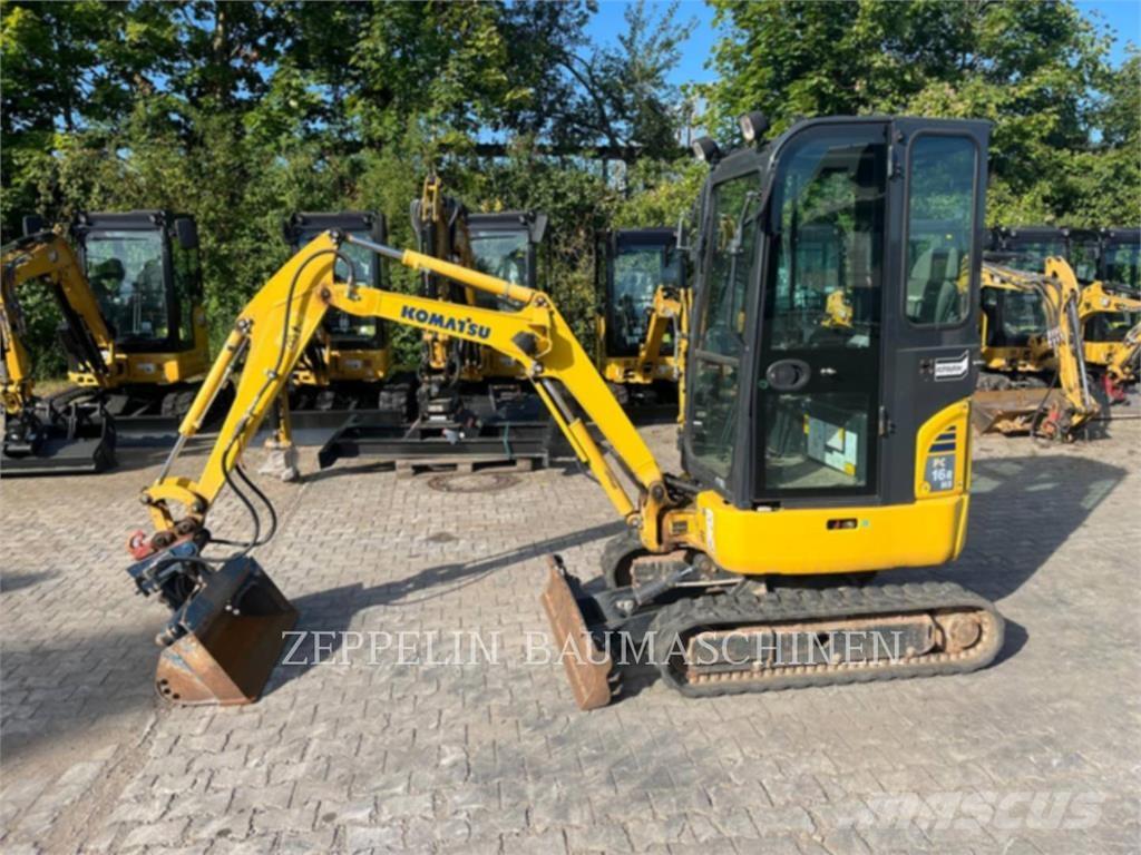 Komatsu PC16R Bagri goseničarji