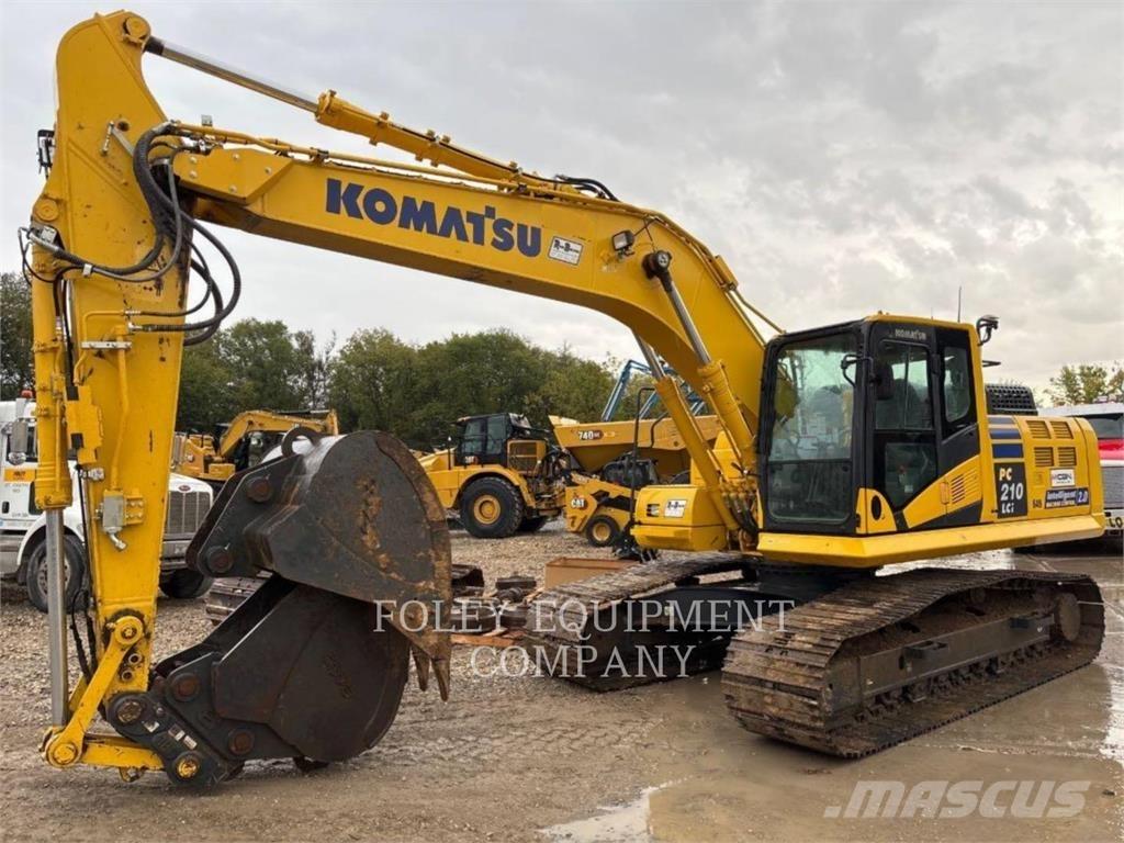 Komatsu PC210 Bagri goseničarji