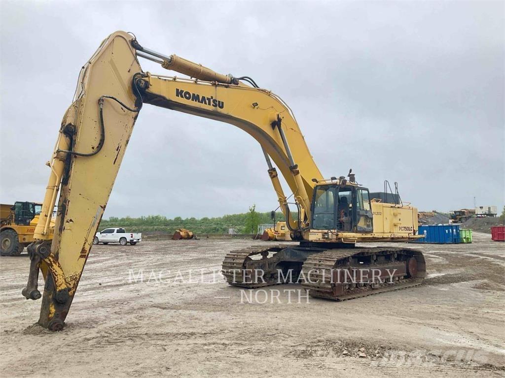 Komatsu PC750 Bagri goseničarji