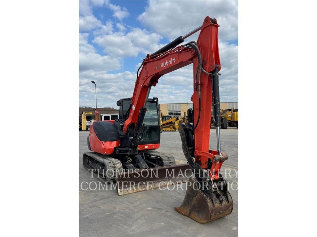 Kubota KX080 Mini bagri <7t