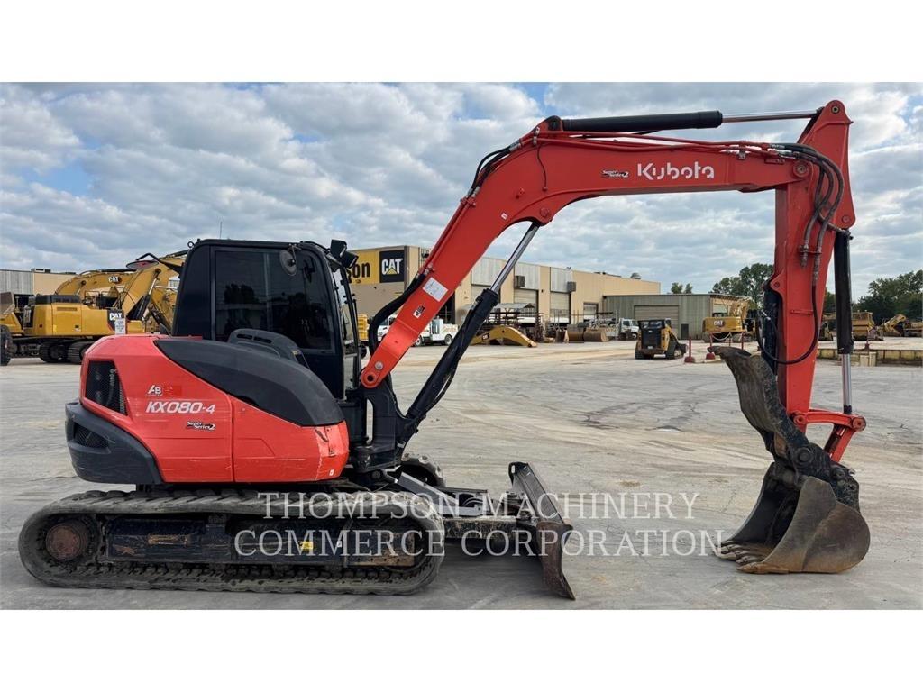Kubota KX080 Mini bagri <7t