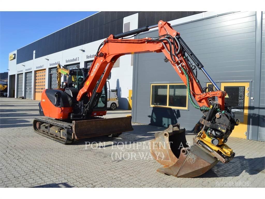 Kubota KX80 Bagri goseničarji