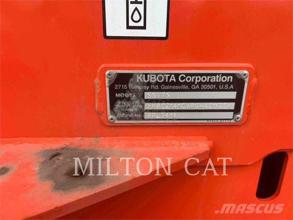 Kubota SSV 75 Skid steer mini nakladalci