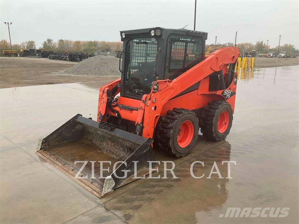 Kubota SSV75 Skid steer mini nakladalci