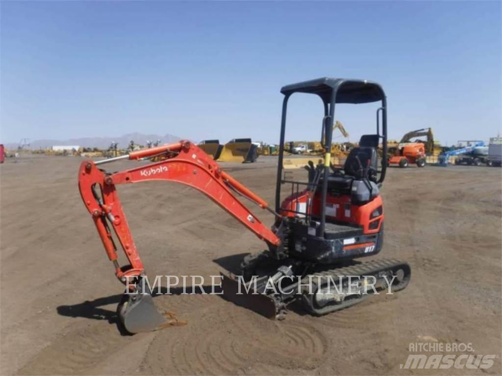 Kubota U17 Bagri goseničarji