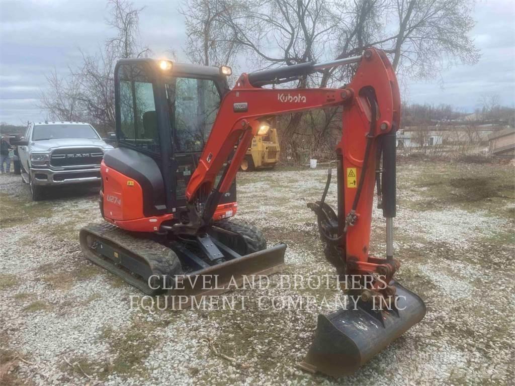 Kubota U27-4 Bagri goseničarji