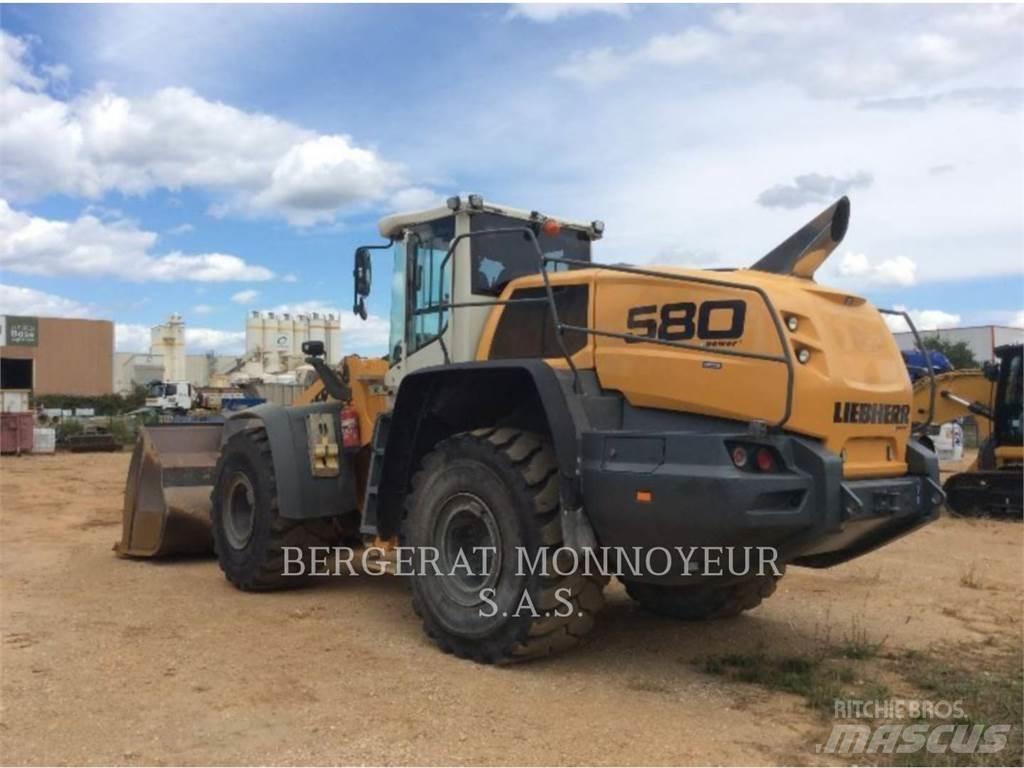 Liebherr L580 Kolesni nakladalci