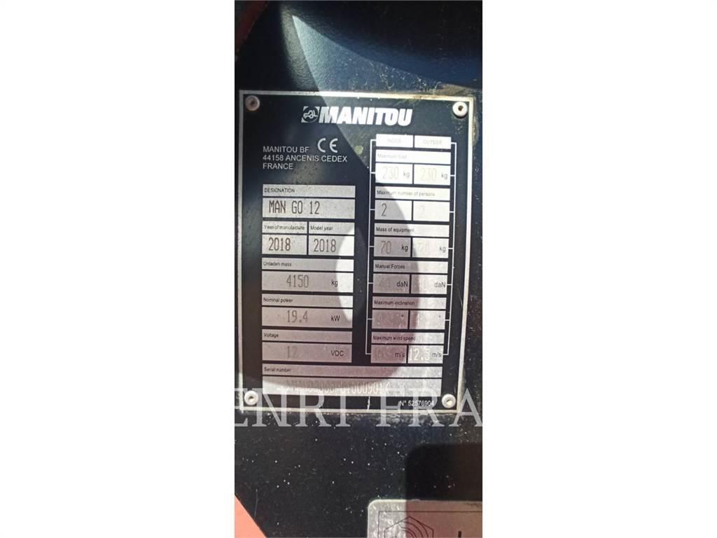 Manitou BF S.A. MANGO12 Zglobne dvižne ploščadi
