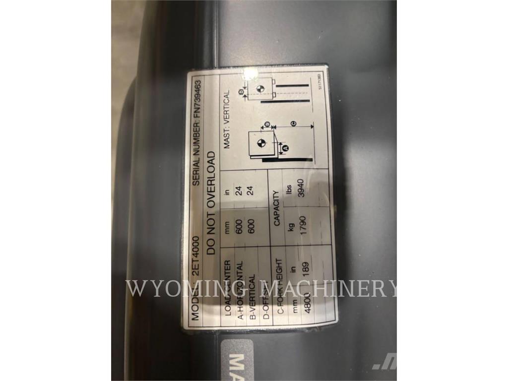 Mitsubishi 2ET4000 Električni viličarji