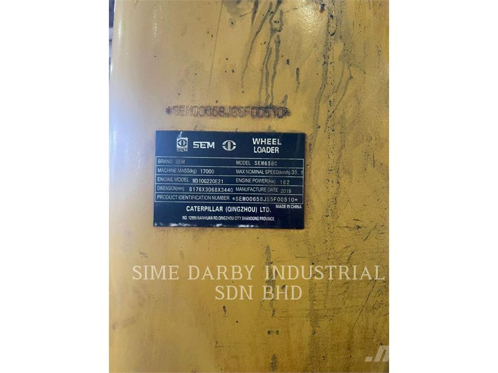 SEM MACHINERY SEM 658C Kolesni nakladalci