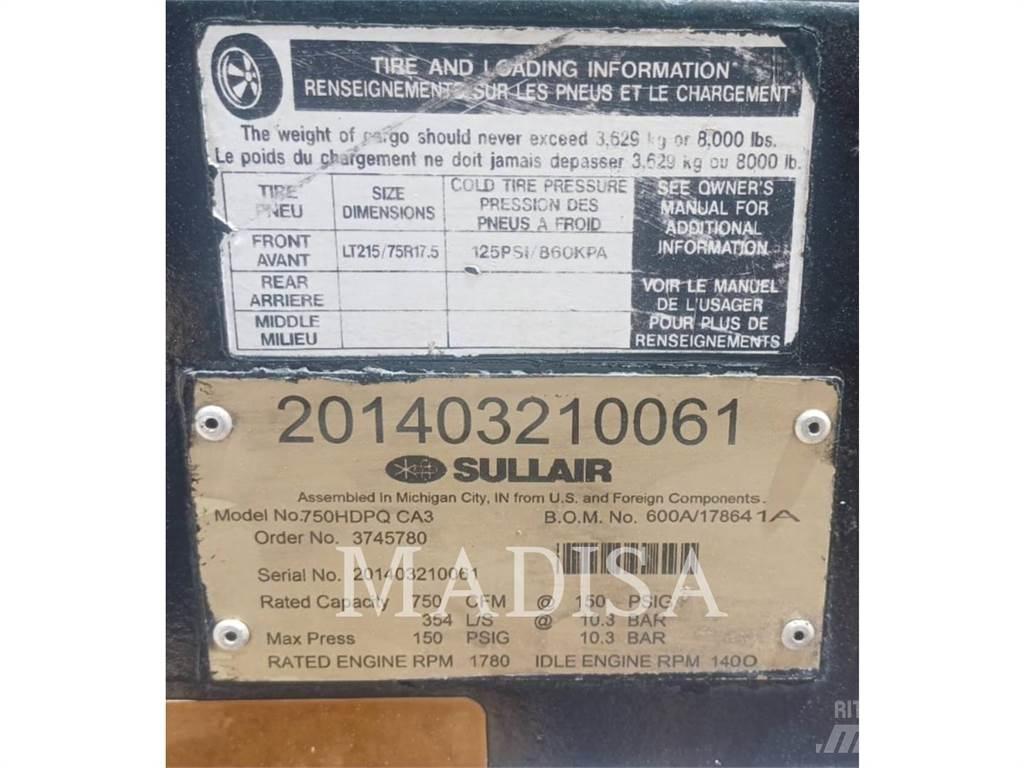 Sullair 750H DPQ Sušilniki instrumentalnega zraka