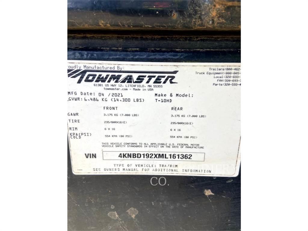 TOWMASTER T-10DH Druge prikolice