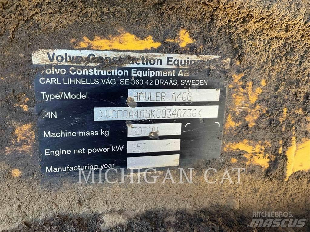 Volvo A40G Zglobni demperji