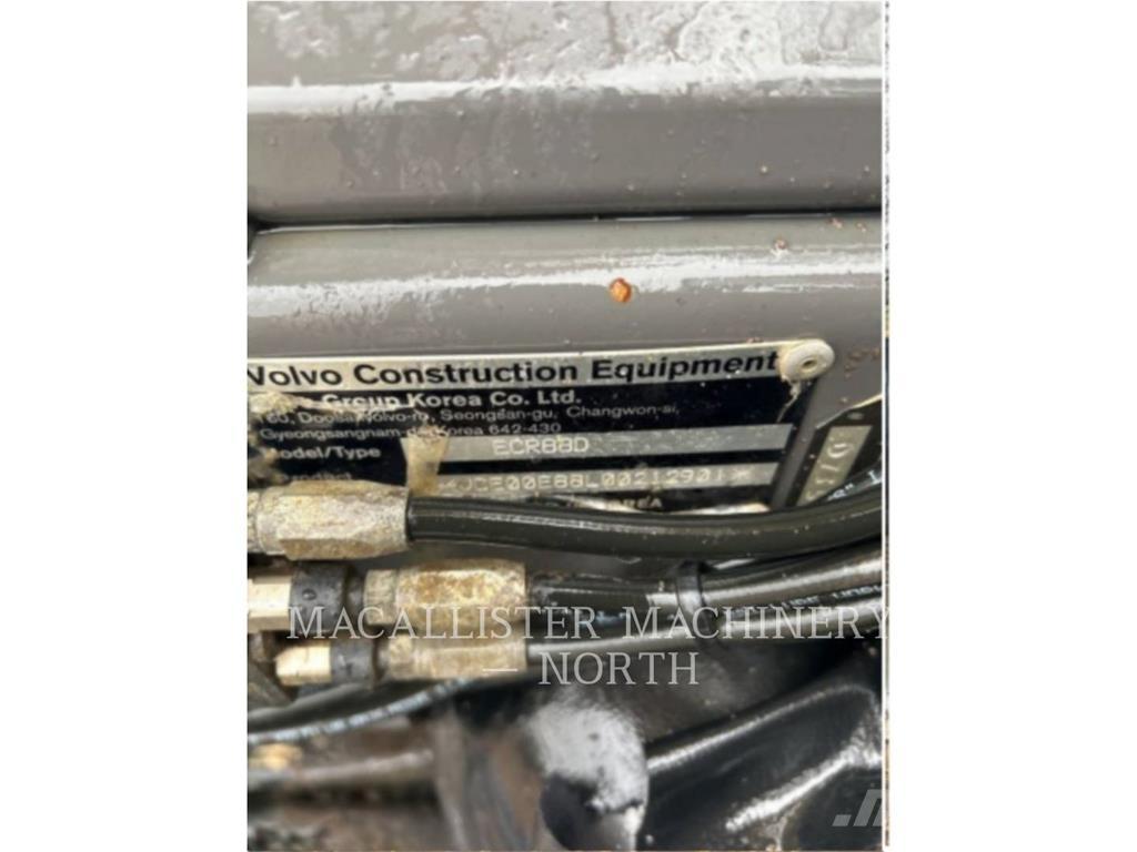 Volvo ECR88D Bagri goseničarji
