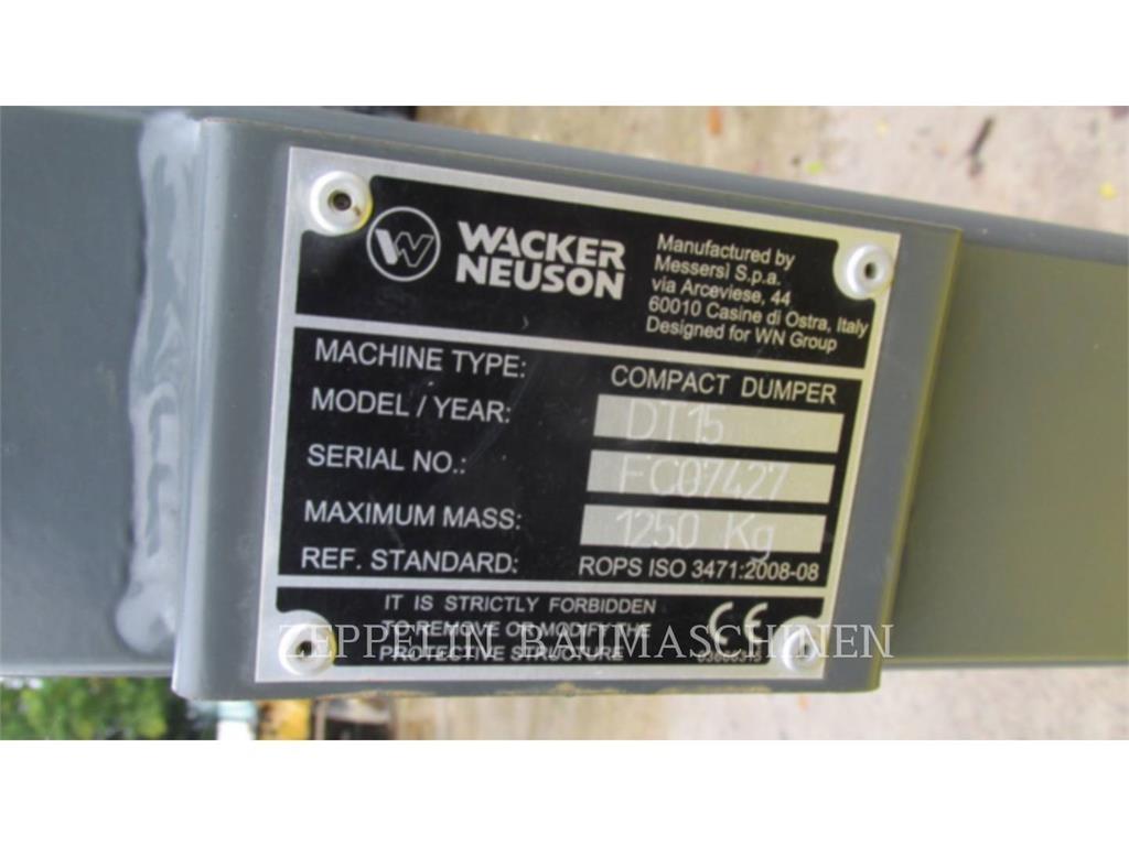 Wacker DT15 Zglobni demperji