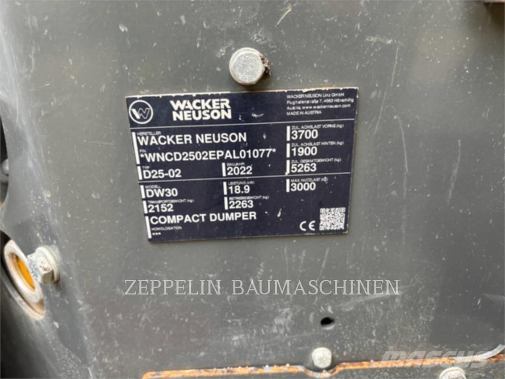 Wacker DW30 Zglobni demperji