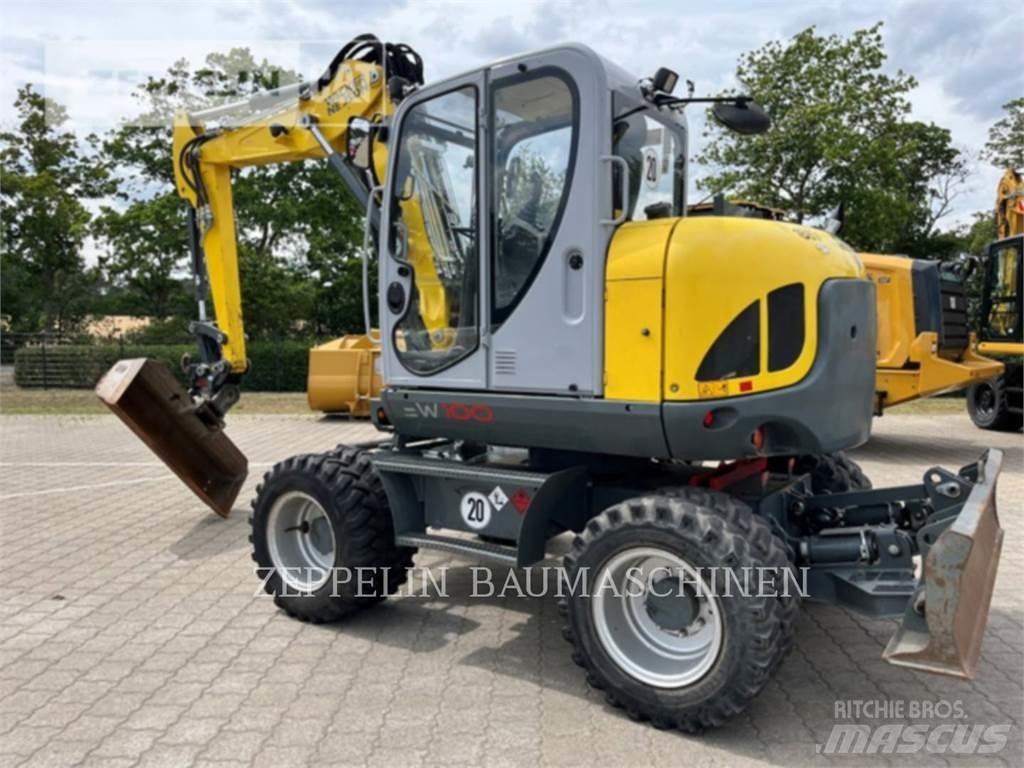 Wacker EW100 Bagri na kolesih