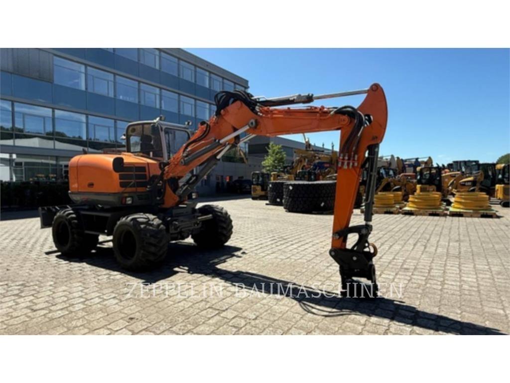 Wacker EW100 Bagri na kolesih