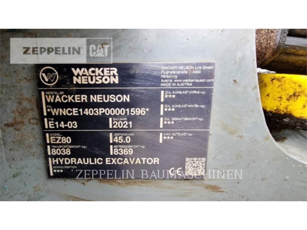 Wacker EZ80 Bagri goseničarji