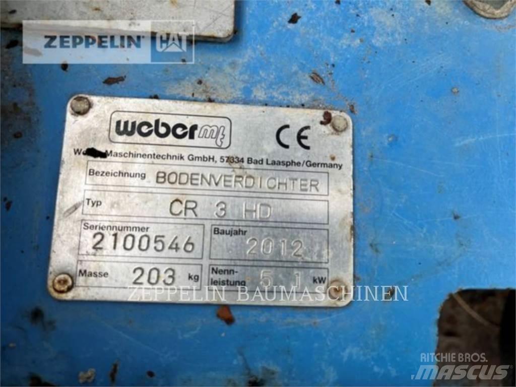 Weber CR-3HD Vibro plošče