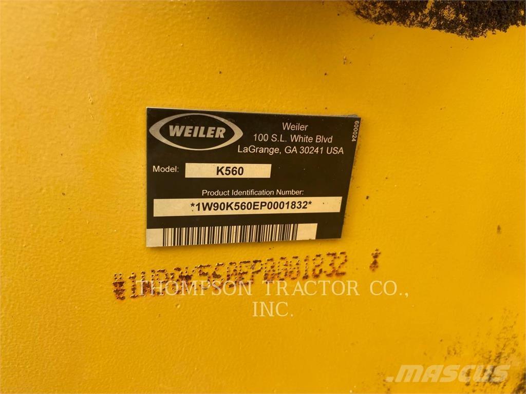 Weiler K560FV Nakladalci za les