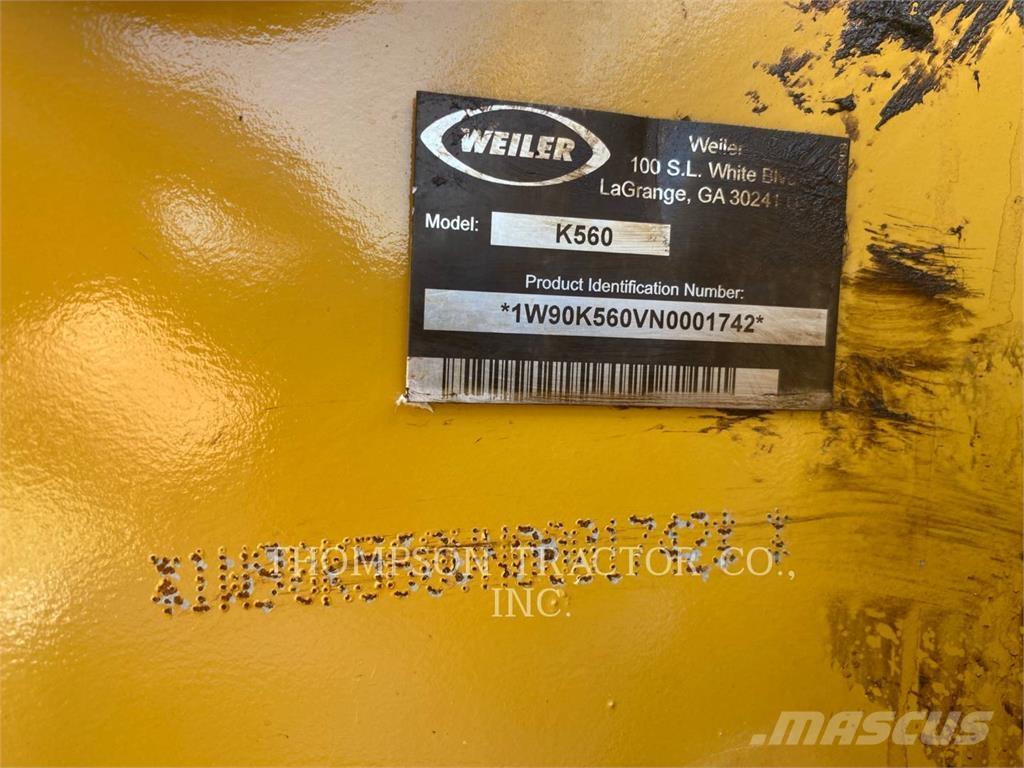 Weiler K560FV Nakladalci za les