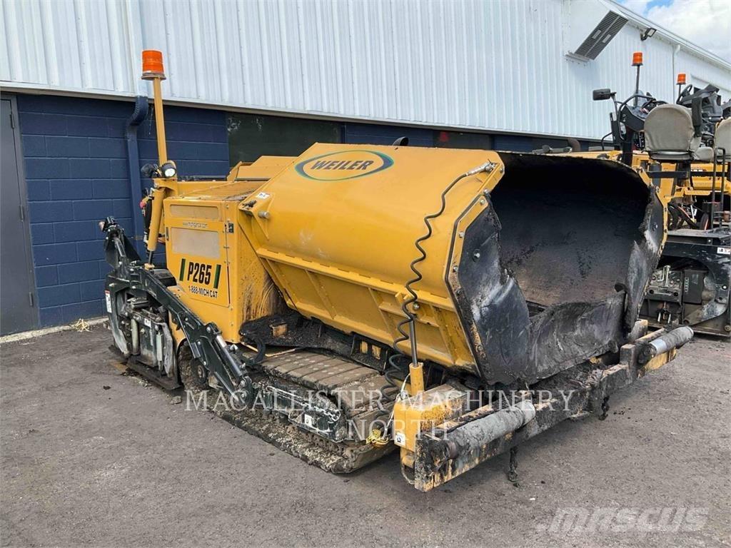 Weiler P265 PAVER Asfaltni finišerji