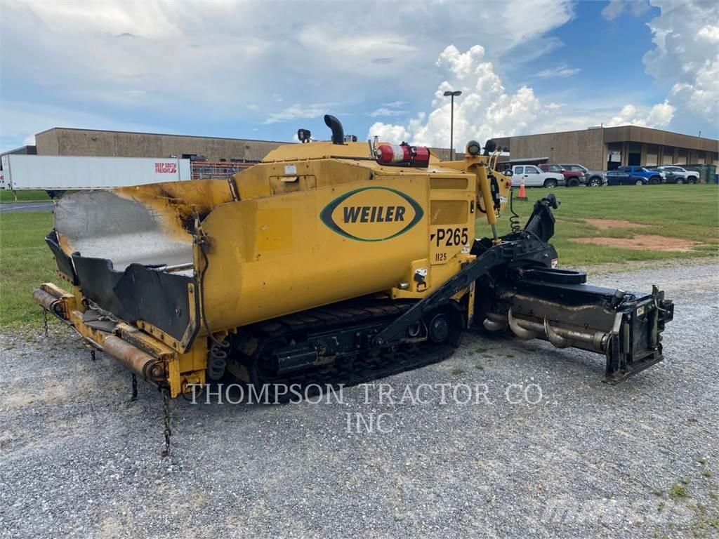 Weiler P265FV Asfaltni finišerji