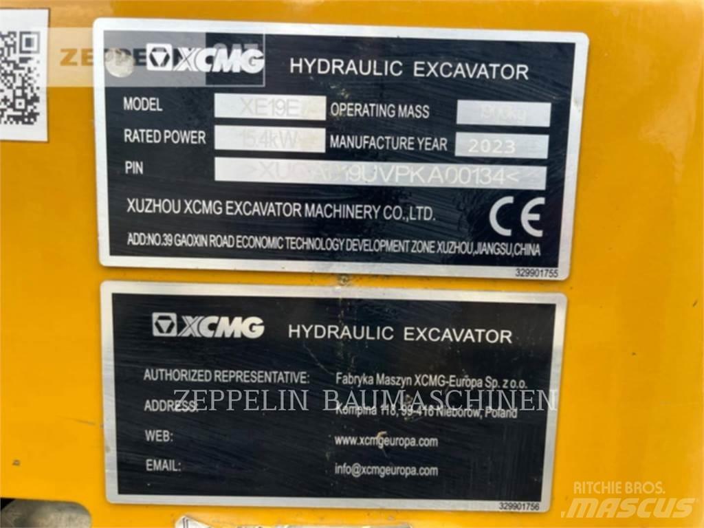  XUZOU XE19E Bagri goseničarji