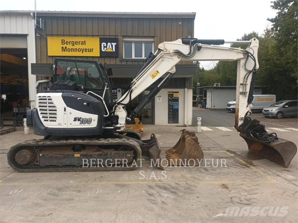 Yanmar SV100 Bagri goseničarji