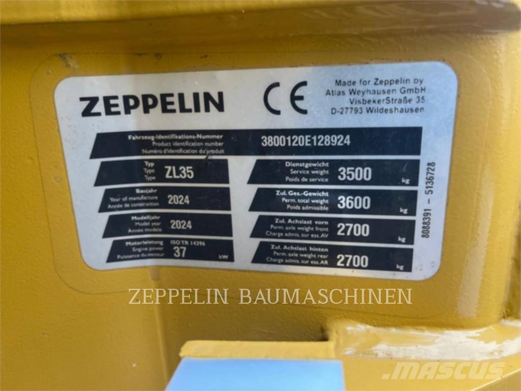 Zeppelin ZL35 Kolesni nakladalci