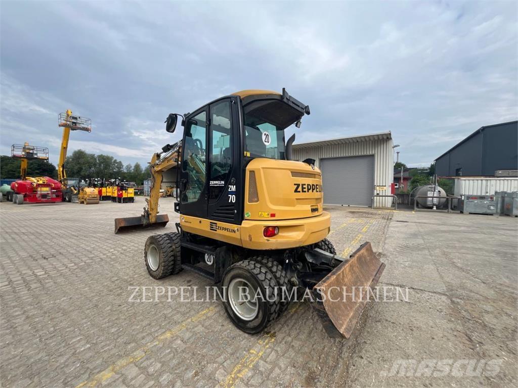 Zeppelin ZM70 Bagri na kolesih