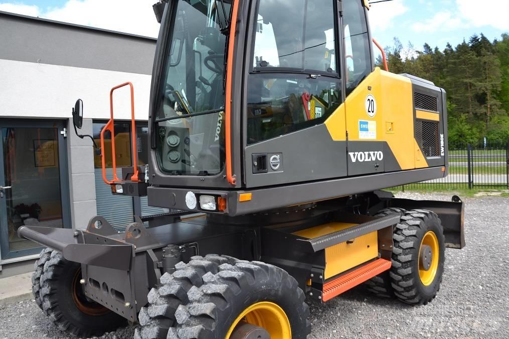 Volvo EW 180 E Bagri na kolesih