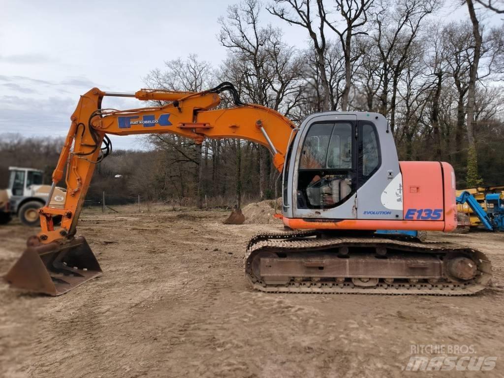 Fiat-Kobelco E 135 Bagri goseničarji