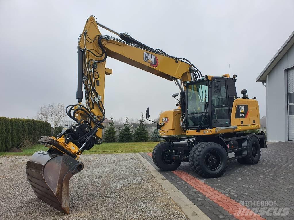 CAT M 318 F Bagri na kolesih