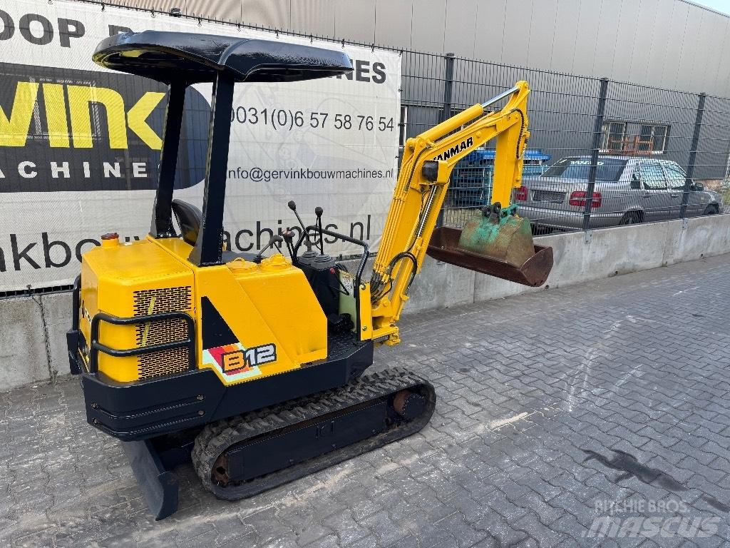 Yanmar B12 Mini bagri <7t
