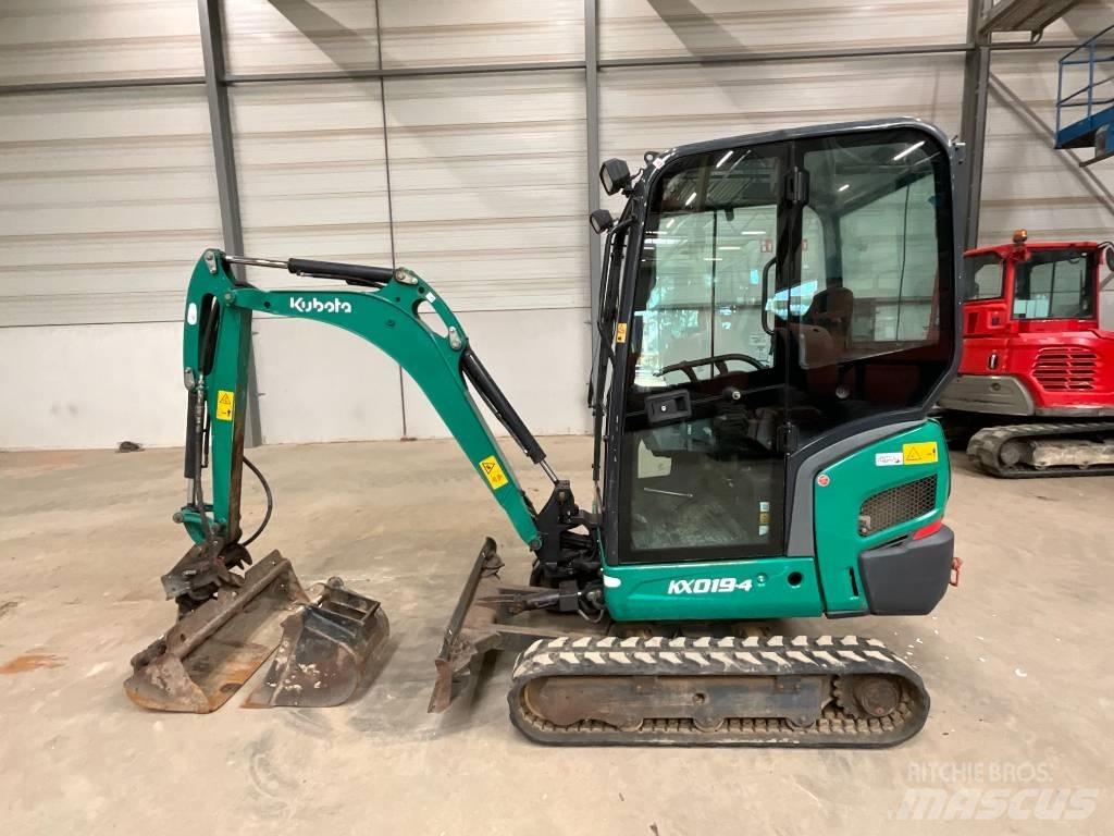 Kubota KX 019-4 Mini bagri <7t