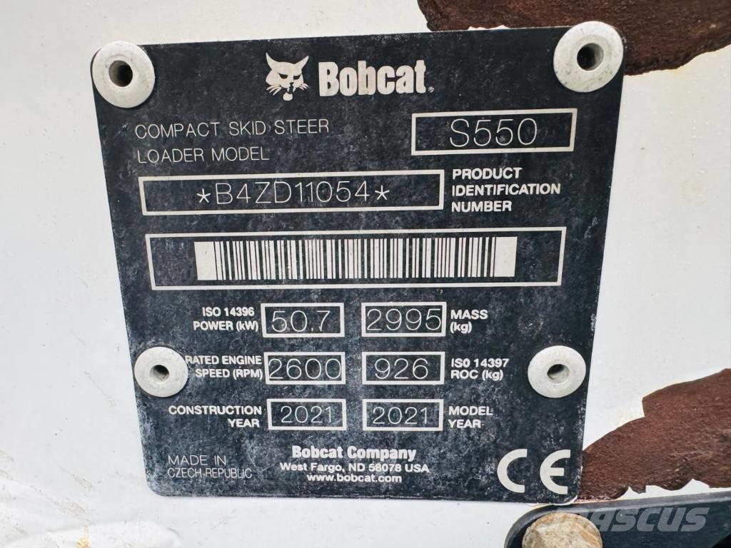 Bobcat S 550 Skid steer mini nakladalci