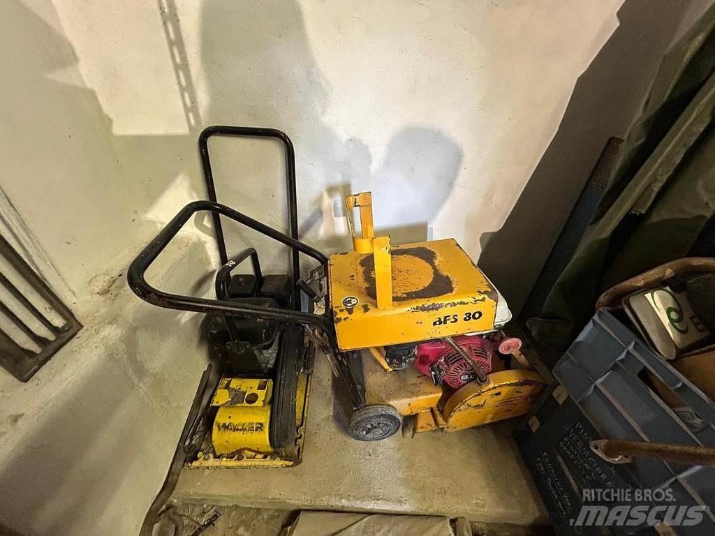 Wacker BFS80 Ostali priključki in naprave za pripravo tal