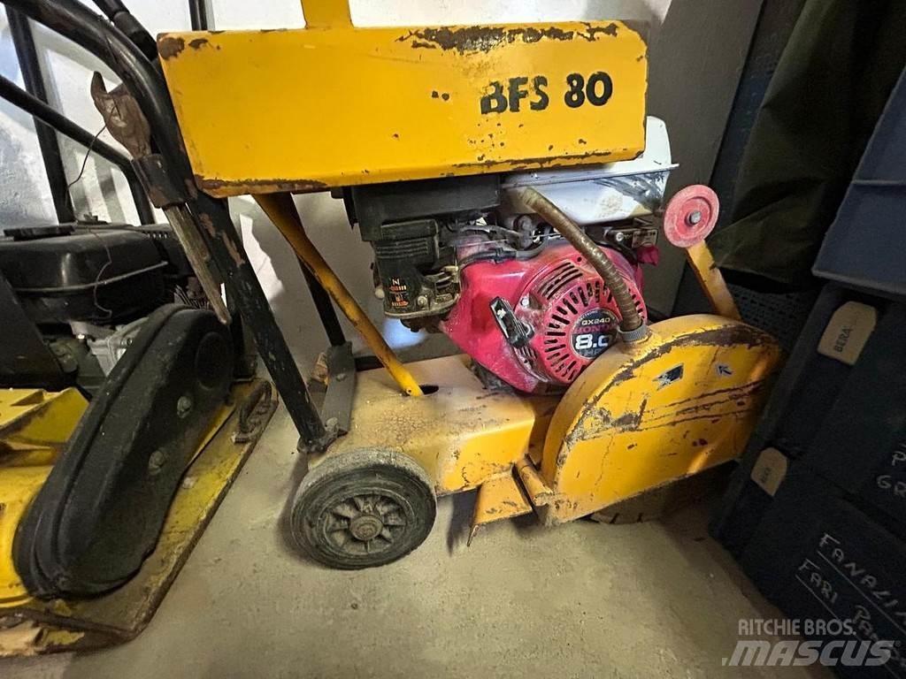 Wacker BFS80 Ostali priključki in naprave za pripravo tal