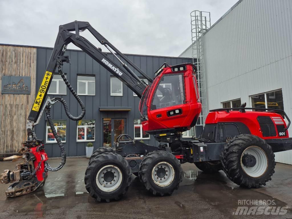 Komatsu 901 Harvesterji