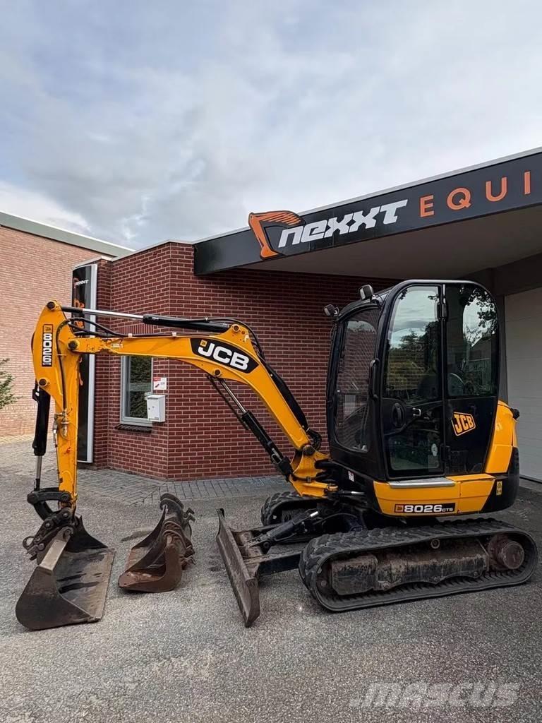 JCB 8026 CTS Mini bagri <7t