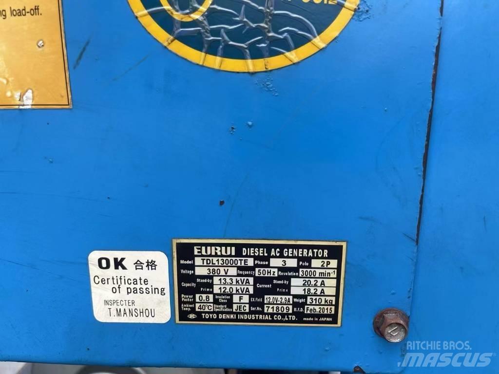 Yanmar 13.3KVA Dizelski agregati