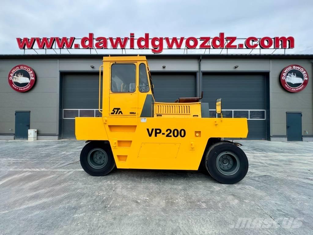 Stavostroj VP200 Kolesni valjarji s pnevmatikami