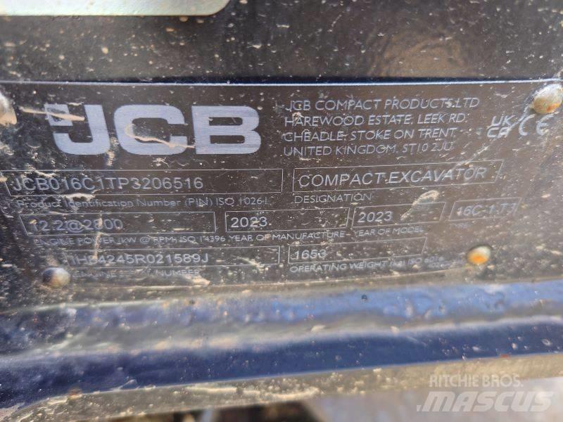 JCB 16 C-1 Mini bagri <7t